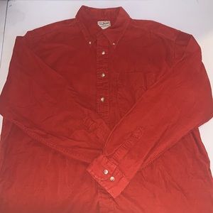 Men’s Long-sleeve Corduroy Shirt